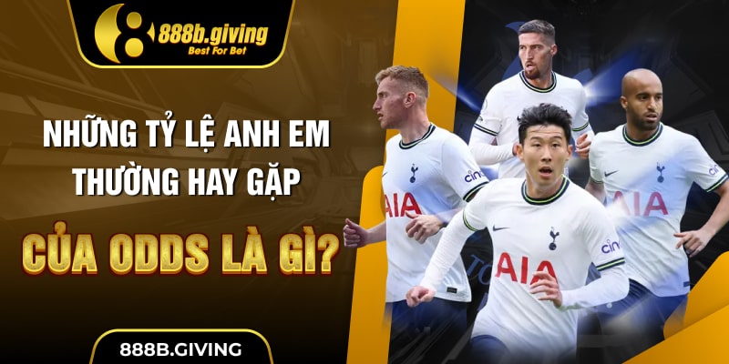 Những tỷ lệ anh em thường hay gặp của Odds là gì?